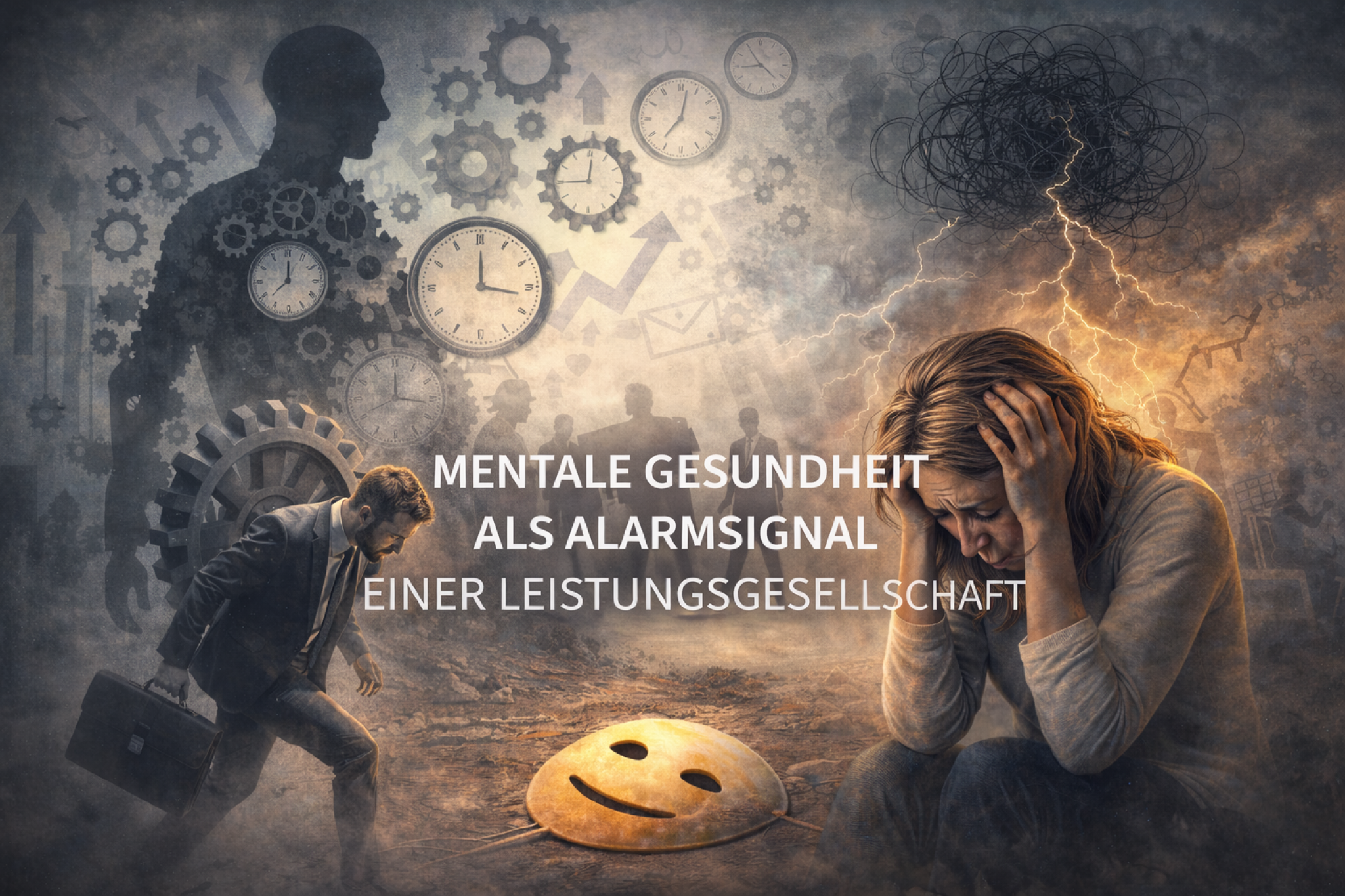 Mentale Gesundheit: Warum immer mehr Menschen nur noch funktionieren