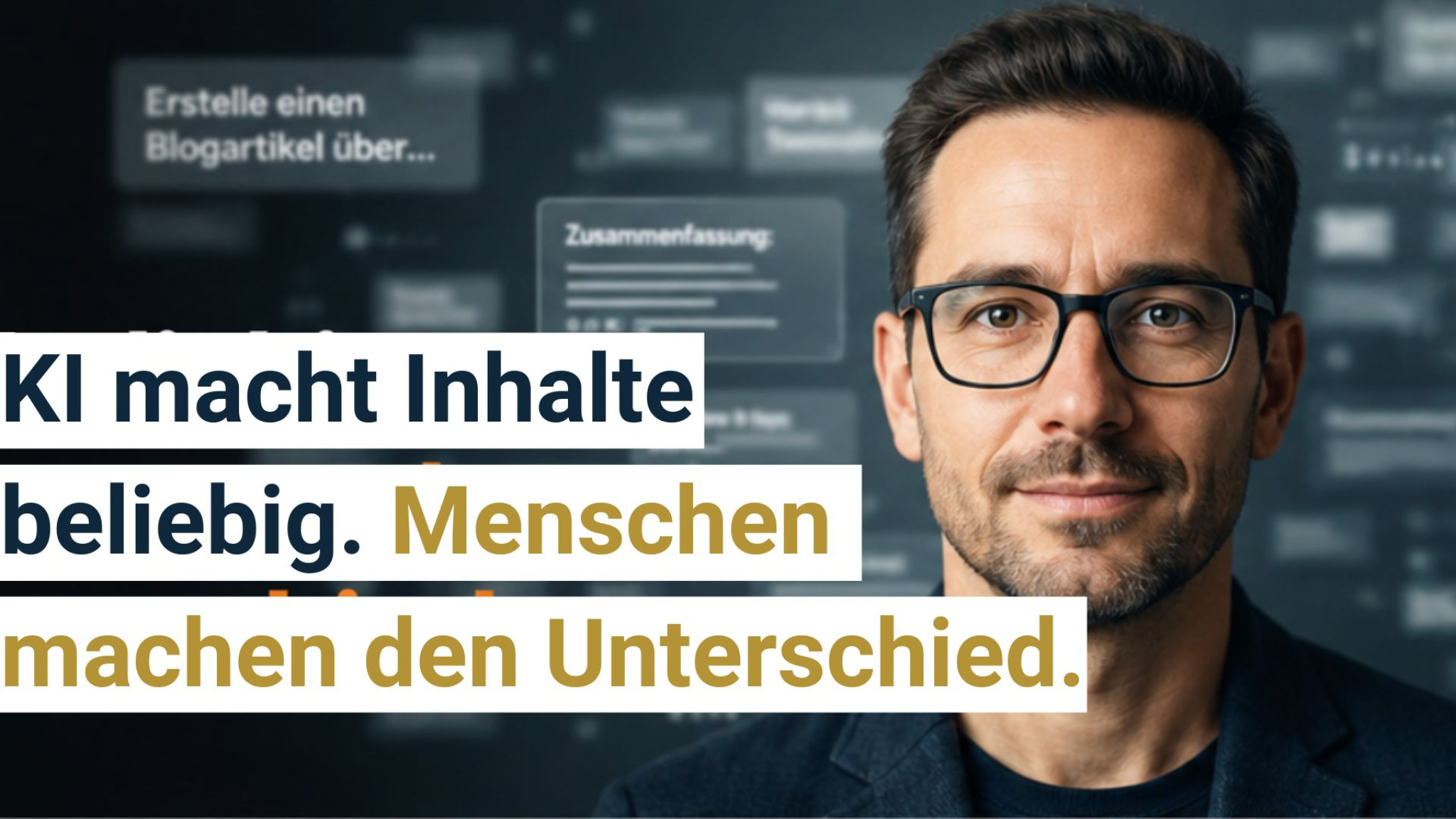 KI macht Inhalte beliebig – warum echte Experten jetzt wichtiger werden als je zuvor