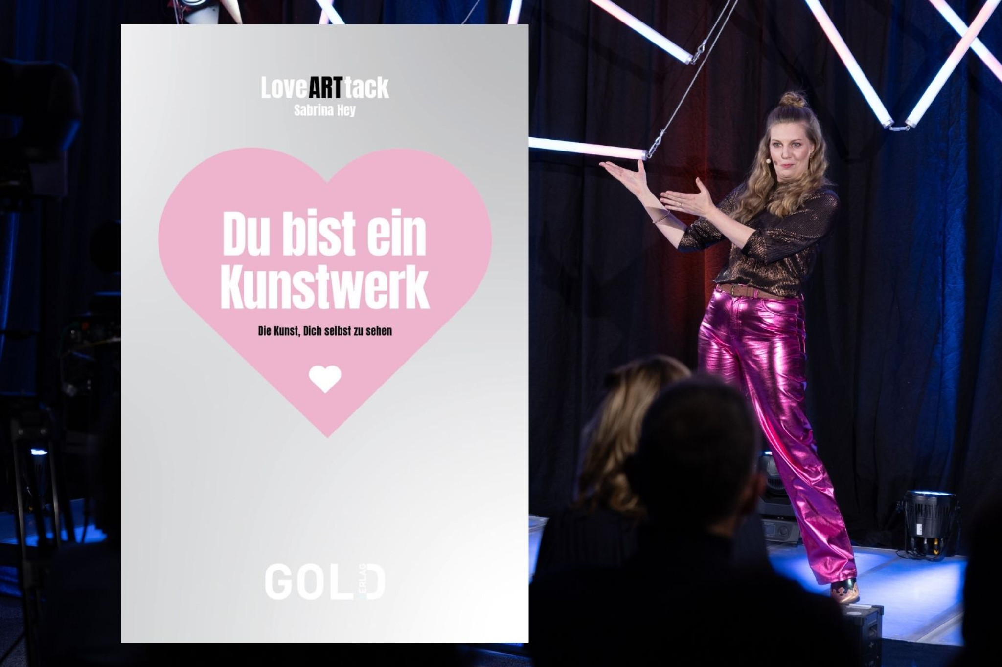 Sabrina Hey im Porträt: Die inspirierende Geschichte hinter „Du bist ein Kunstwerk“ und der Love-Art-Tech-Bewegung