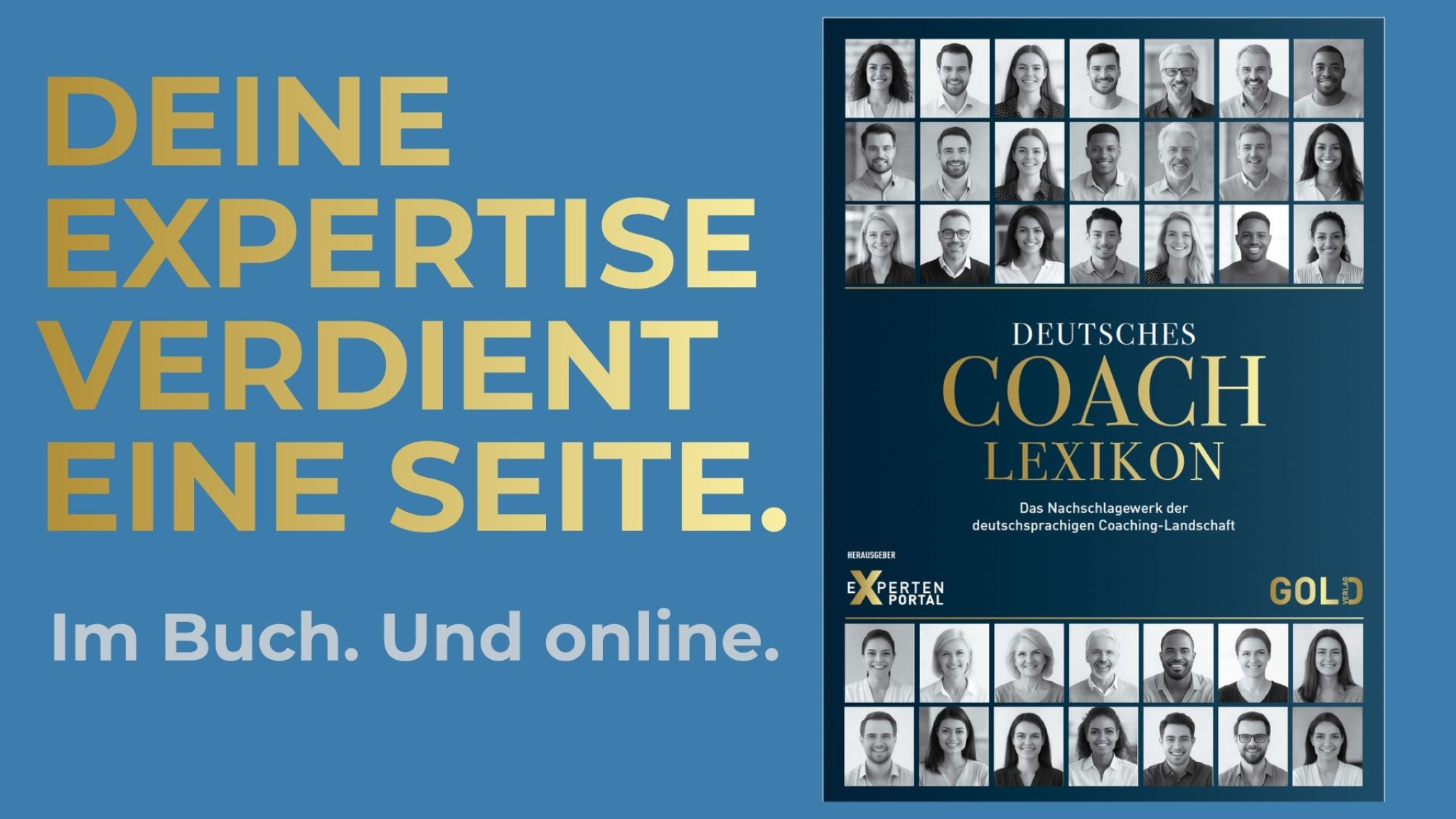 Deutsches Coach-Lexikon 2027: Eine Buchseite für deine Expertise und ein Profil für die digitale Suche