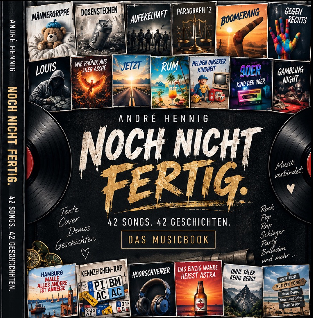 Noch nicht fertig Songbook